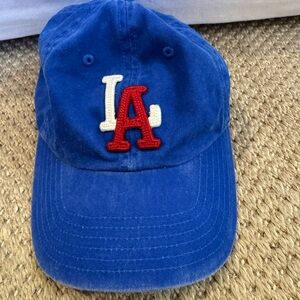 American Needle Blue Los Angeles Angels Cap. Vintage look. Dodgers. Adjustable.